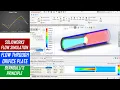 Solidworks Flow Simulation Through Orifice Parametric study in Solidworks flow simulation