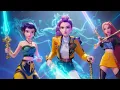 Download Lagu K-pop Demon Hunters Golden Style 🎶 | Vivid Idols – Disco Flame Rise (Funky Disco Dance MV)