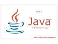 java 2 simple print welcome message in java