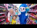 Download Lagu AZAM JAJAN SESUAI NAMA LABUBU BIRU 😱 PERMEN RAKSASA DAN MINUMAN