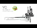 YUSHIN YC 150 3 AXIS SERVO TOP ENTRY ROBOT + Lens Take Out \u0026 Gate Cut System