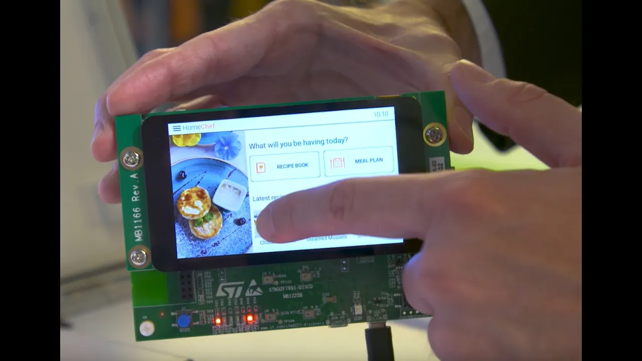 Verolt's HomeChef Qt app connects web, embedded (MCU), and mobile {showcase}