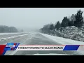 MoDOT works to clear roads Friday