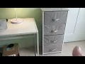 Sorbus Dresser with 4 Drawers Tall Storage Tower Unit Organizer Review Great for closets dorm ro
