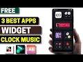 3 Best Free Widget Music and Clock Apps for Android 2026