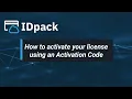 How to activate your license using an Activation Code