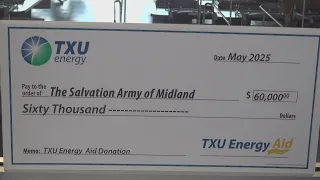 TXU Energy donates 60K to help Midland residents with electric bills