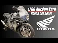 I Bought a Auction Yard Honda CBR 600F3 Honda CBR F3 EP 1