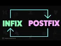 Evaluations of arithmetic expression using stack Infix to Postfix
