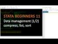 STATA BEGINNERS 11 data management
