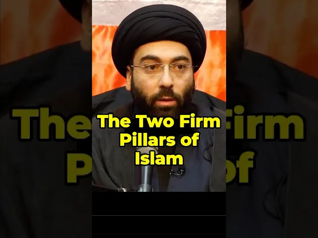 ⁣The Two Firm Pillars of Islam | Sayed Mahdi Modarresi #imammahdi #prophetmuhammad #ahlulbayt