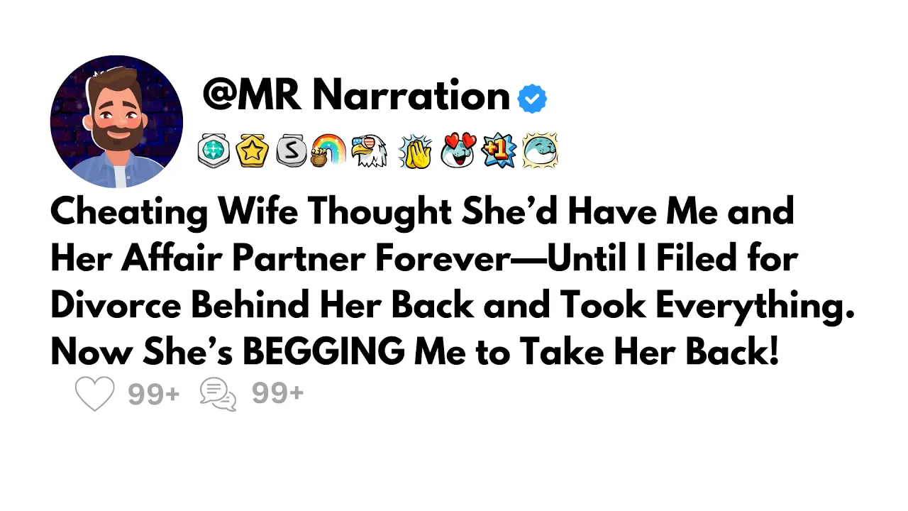 Outline Video Cheating Wife Wanted Us Both—Until I Secretly Filed for Divorce and Took Everything!