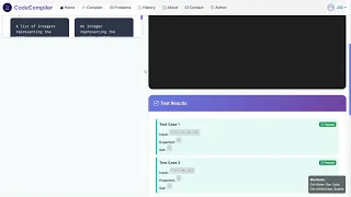 Browser Compiler Project using Django python html css javascript