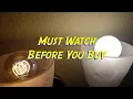 Blingcolor 4W Edison LED Bulb Review Warm White 2700K - Vintage Style
