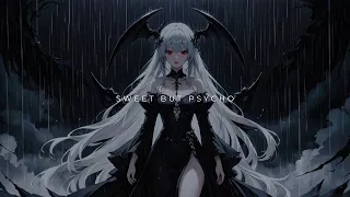 Download Ava Max - Sweet but Psycho // Slowed \u0026 Reverb + Rain and Thunder MP3