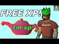 Go Claim Your Free 1 Million XP OSRS