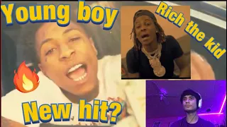 rich the kid racks on feat youngboy never broke again official video reaction 
