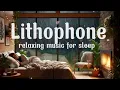 The melodies of the stone lithophone help you relax, and fall asleep within 5 minutes