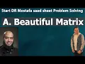 A Beautiful Matrix Java