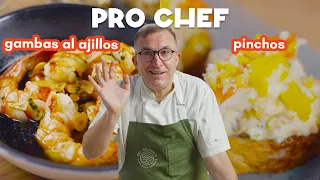 Download Pro Spanish Chef Cooks Gambas Al Ajillo \u0026 Pinchos | Chef Chele Gonzalez MP3