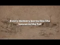 Sam Barber - Thought of You / Lyrics