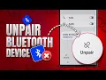 How to Unpair or Remove Bluetooth Device from Samsung Phone Easy Fix Guide