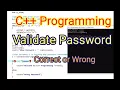 Review Validate Password