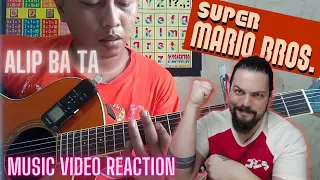 Download Alip Ba Ta - Super Mario Bros Theme Song Cover - First Time Reaction   4K MP3