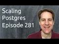 HNSW Indexes Vacuuming Bloat Watch Me Now Connections Scaling Postgres 281