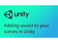 Unity Tutorial 28 - Adding sound to your scene in Unity