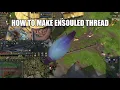 How to make ensouled thread Runescape 3