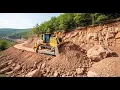 Download Lagu Powerful Dozer Working on Muddy Path – Real Forest Road Construction Scene