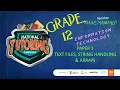Grade 12 IT Revision Session 5