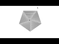 turtleArt recursive Pentagonal Pattern