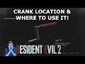 Resident Evil 2 Crank Location Where To Use Square Crank Handle