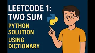 Leetcode 1 Two Sum Python Solution Optimal Approach Using Dictionary