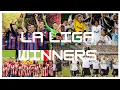 Laliga Winners for the last 25 years 2000-2025