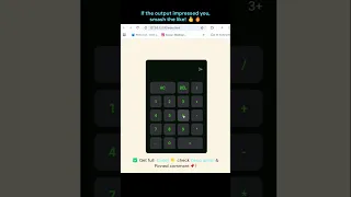 Simple Calculator Using HTML CSS JavaScript