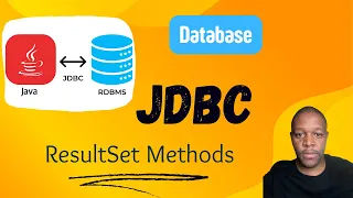 JDBC Part 2 V9 ResultSet Methods