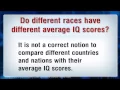 Why lot of confusion about adult average IQ levels
