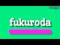 Download Lagu FUKURODA - HOE JE HET UITSPRAAKT?  #fukuroda (FUKURODA - HOW TO PRONOUNCE IT? #fukuro
