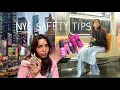 HOW TO STAY SAFE IN NYC tips for tourists riding the subway common scams to avoid