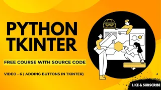 Python GUI Course Adding Button In Tkinter -
