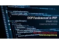 Module 03 OOP PHP constructor method