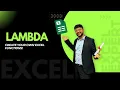 LAMBDA Function in Excel Explained in less than 5 minutes