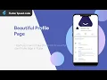 Simple beautiful Profile page in Flutter Flutter tutorials Speed Code