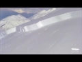 Lagu Skier Triggers Giant Avalanche