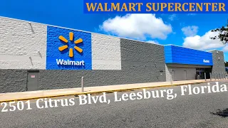 Walmart Supercenter Shopping 2501 Citrus Blvd Leesburg Florida 34748 - Store 800