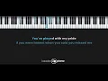 Shouldn't Be - Luke Chiang (KARAOKE PIANO - ORIGINAL KEY)