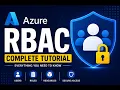 Azure RBAC Explained Complete Role-Based Access Control Tutorial for Beginners Admins